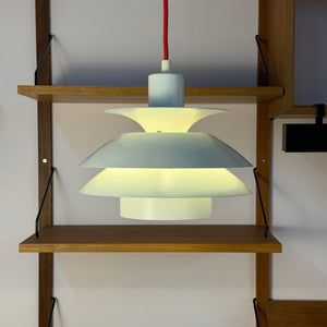 Lamellenlampe weiß aus Dänemark