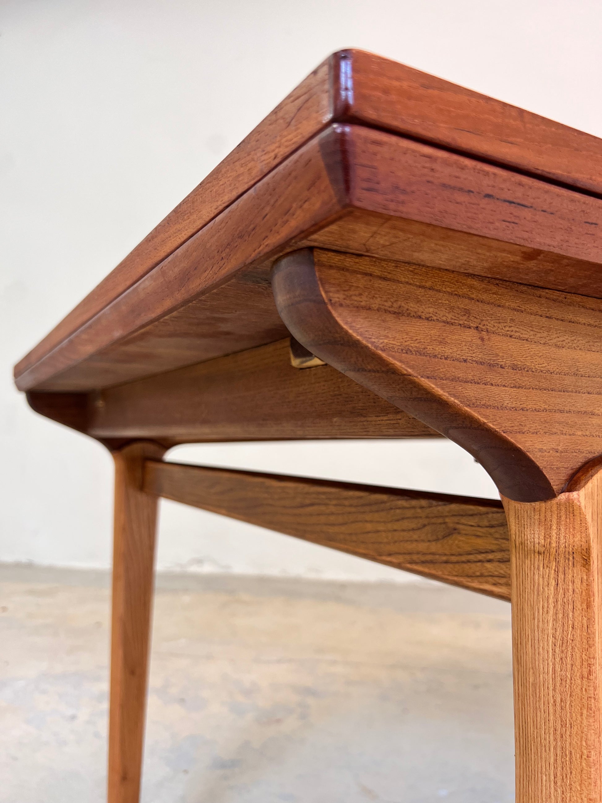 Ausziehbarer Esstisch Teak von Johannes Andersen