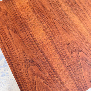 Quadratischer Esstisch Teak mit original Hairpinlegs