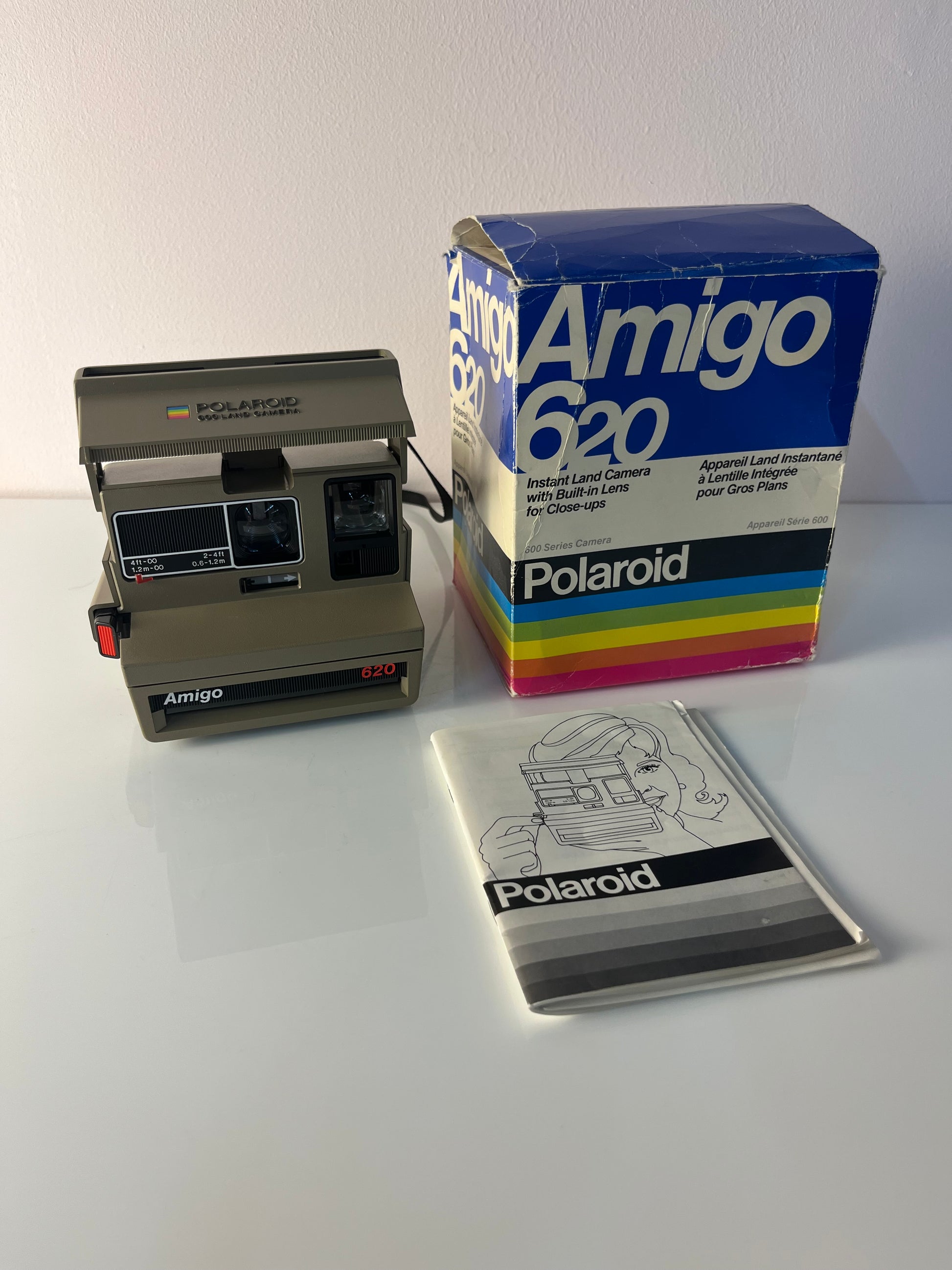 Polaroid 620 Amigo in original Karton