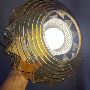 Hängelampe gold Glas von Vitrika