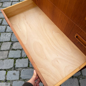 Kommode Teak mit Schloss aus Dänemark