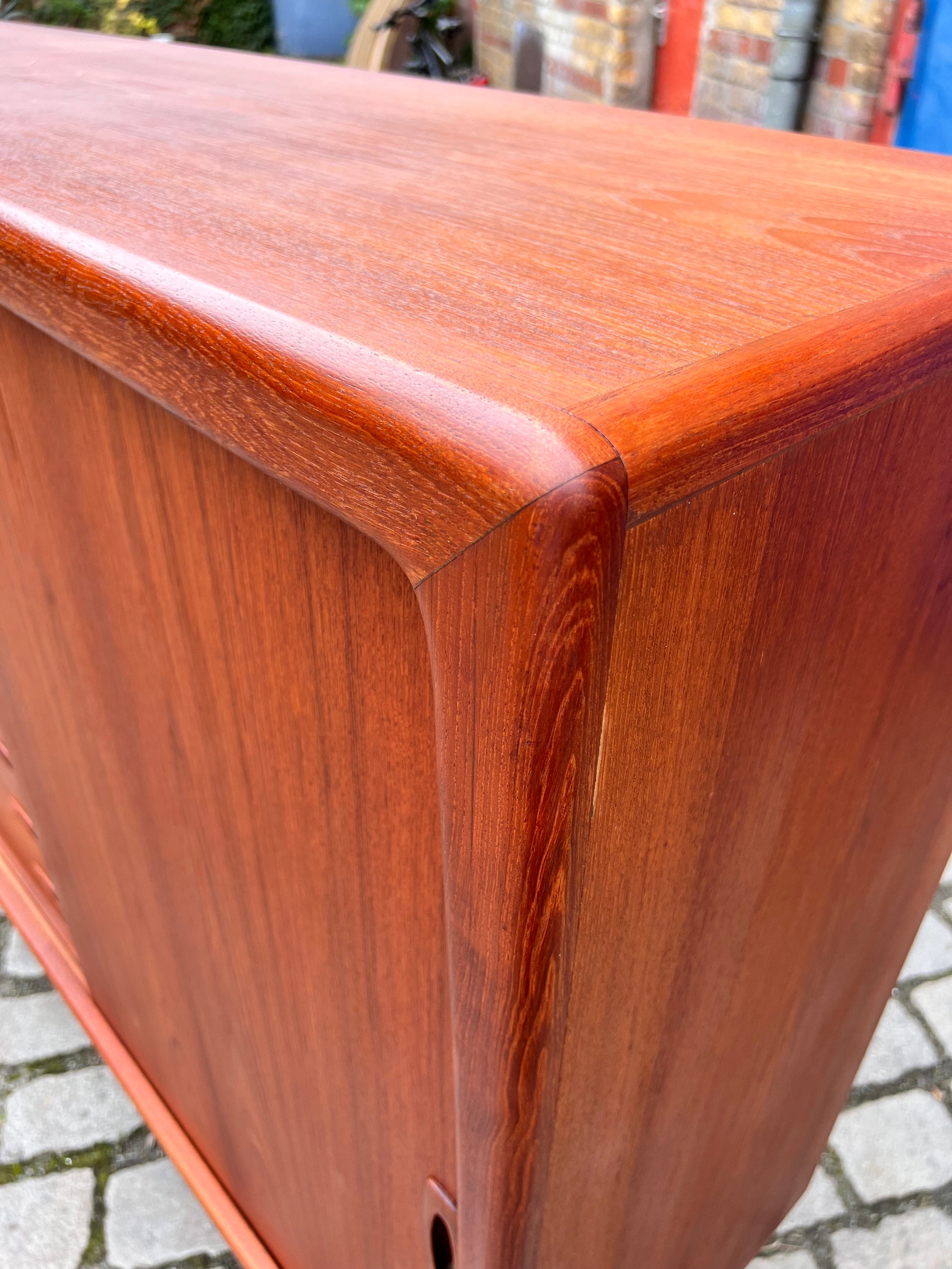 XXL Highboard Teak von H.P. Hansen aus Dänemark