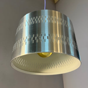 Hängelampe silber Aluminium aus Dänemark
