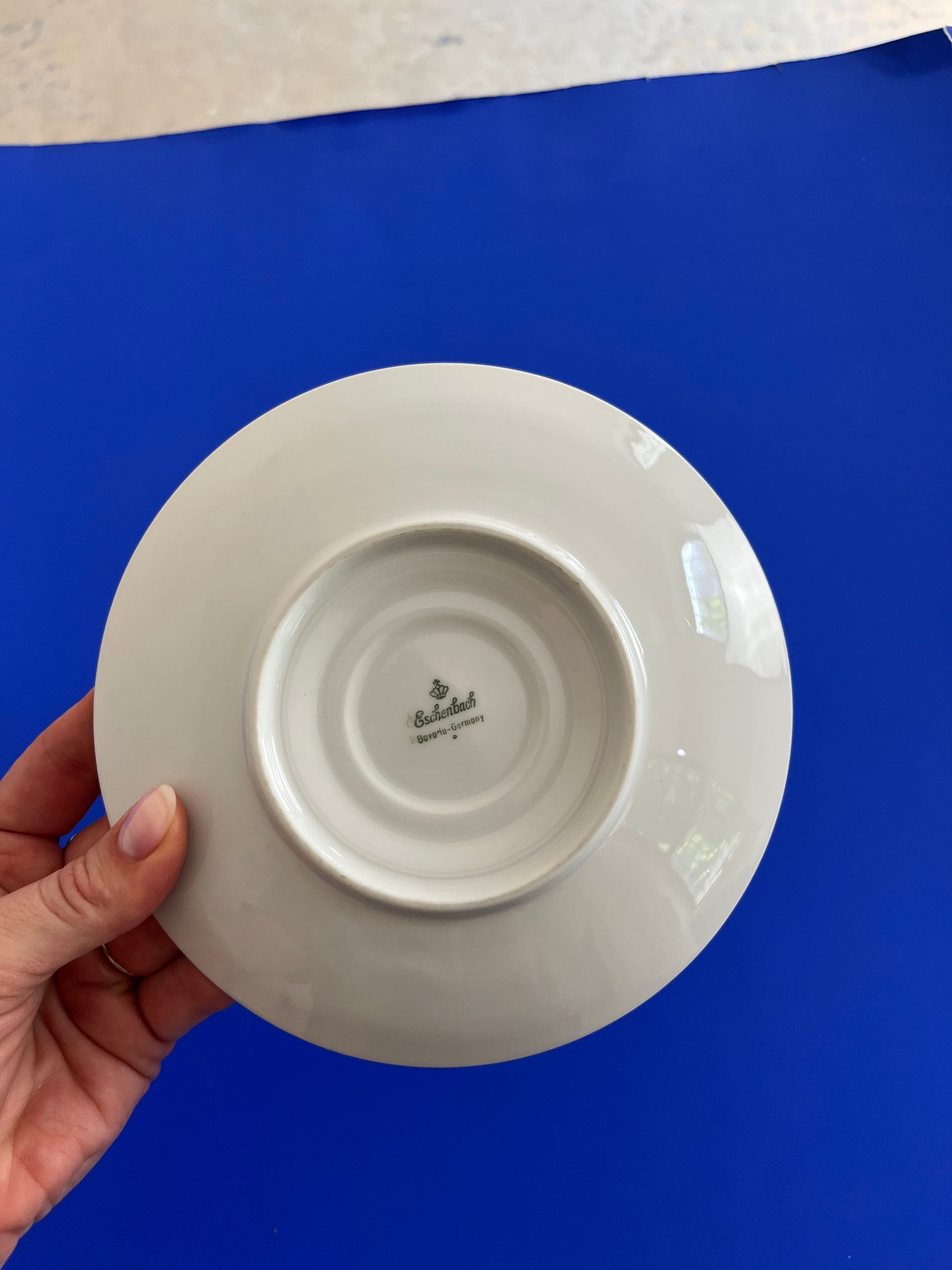 Porzellanservice orange braun von Eschenbach Bavaria