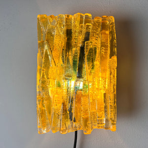 Wandlampe gelb von Claus Bolby für Cebo