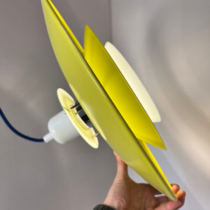 Lamellenlampe teils neu lackiert aus Dänemark