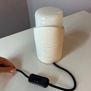 Wand-oder Tischlampe Modell 6050 weiß von Sigvard Bernadotte für Ifö