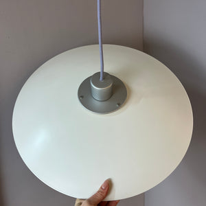Lamellenlampe weiß silber von Design Light