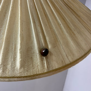 Hängelampe beige braun Teak von Temde