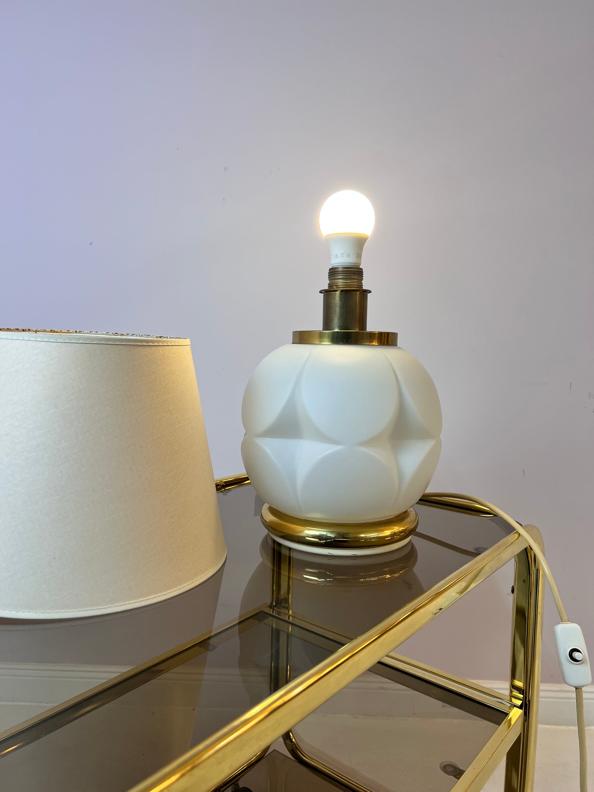Tischlampe weiß von Peil & Putzler