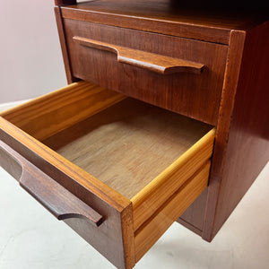 Schreibtisch „Boomerang“ Teak von IMHA Möbel