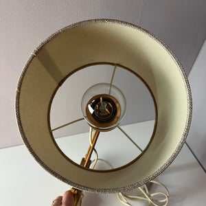 Scherenlampe beige Holz von Le Klint