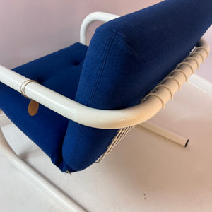 Sessel weiß blau von Friis & Moltke