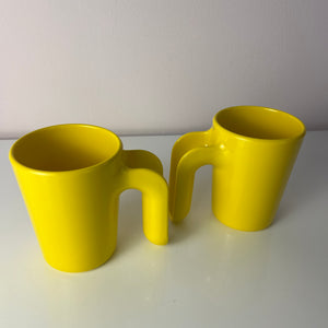 Set: 2x Tasse gelb von Ole Jensen für Room Copenhagen