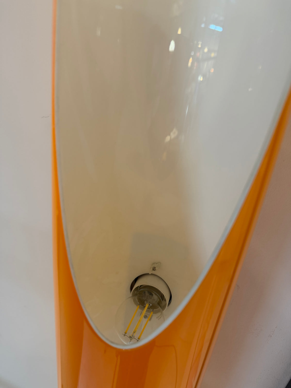 Wandlampe Shakti Wall Fix orange von Marzio Rusconi Clerici für Kundalini