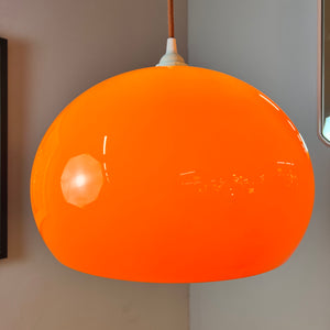 Hängelampe orange von Guzzini