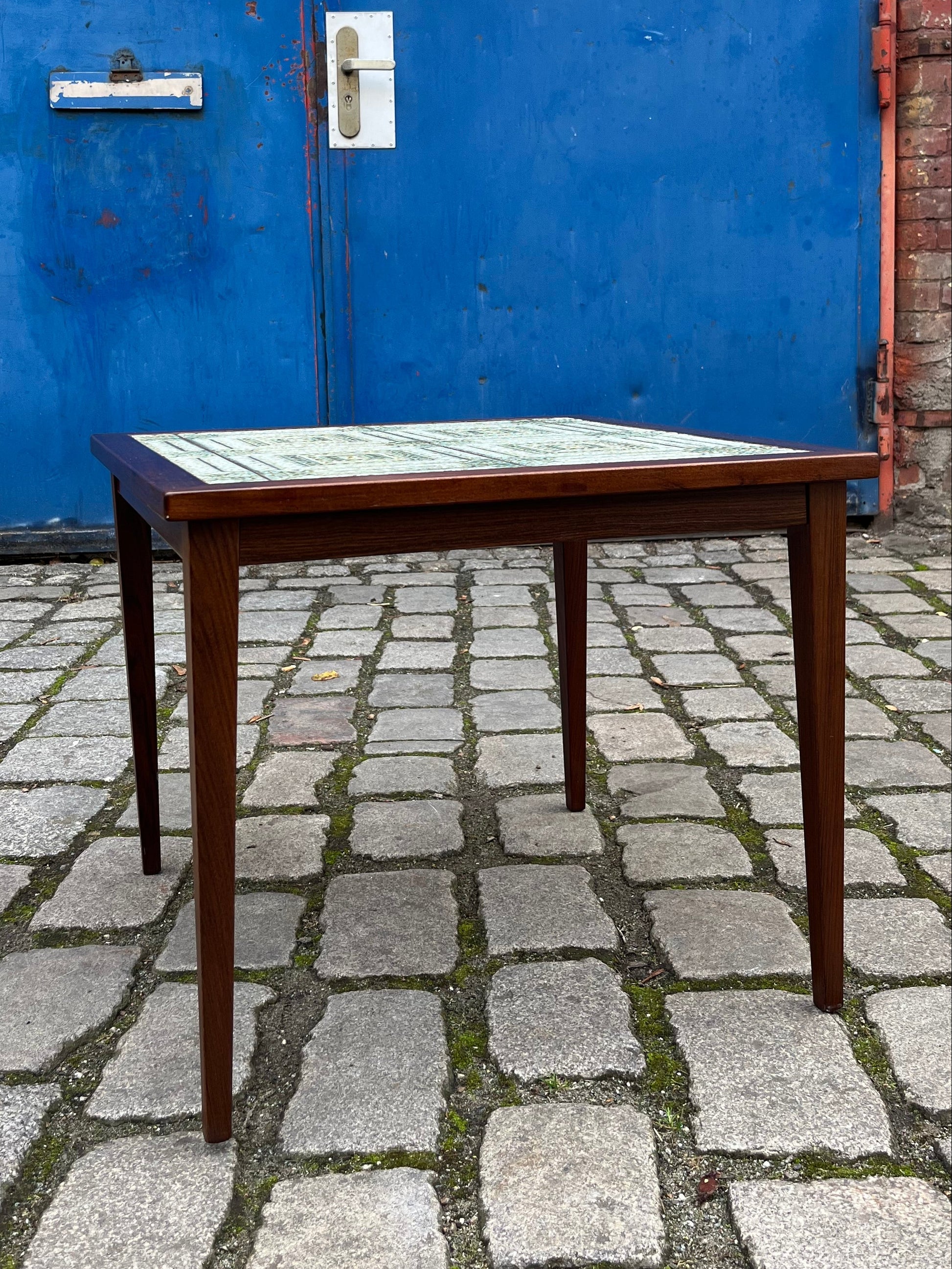 Beistelltisch Fliesen Palisander aus Dänemark von Kvalitet, Form & Funktion