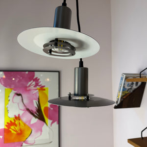 Lamellenlampe Serie Light Studio silber von Horn