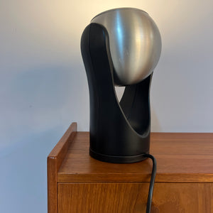 Touch-Lampe Sensorette schwarz Alu von Insta 70er
