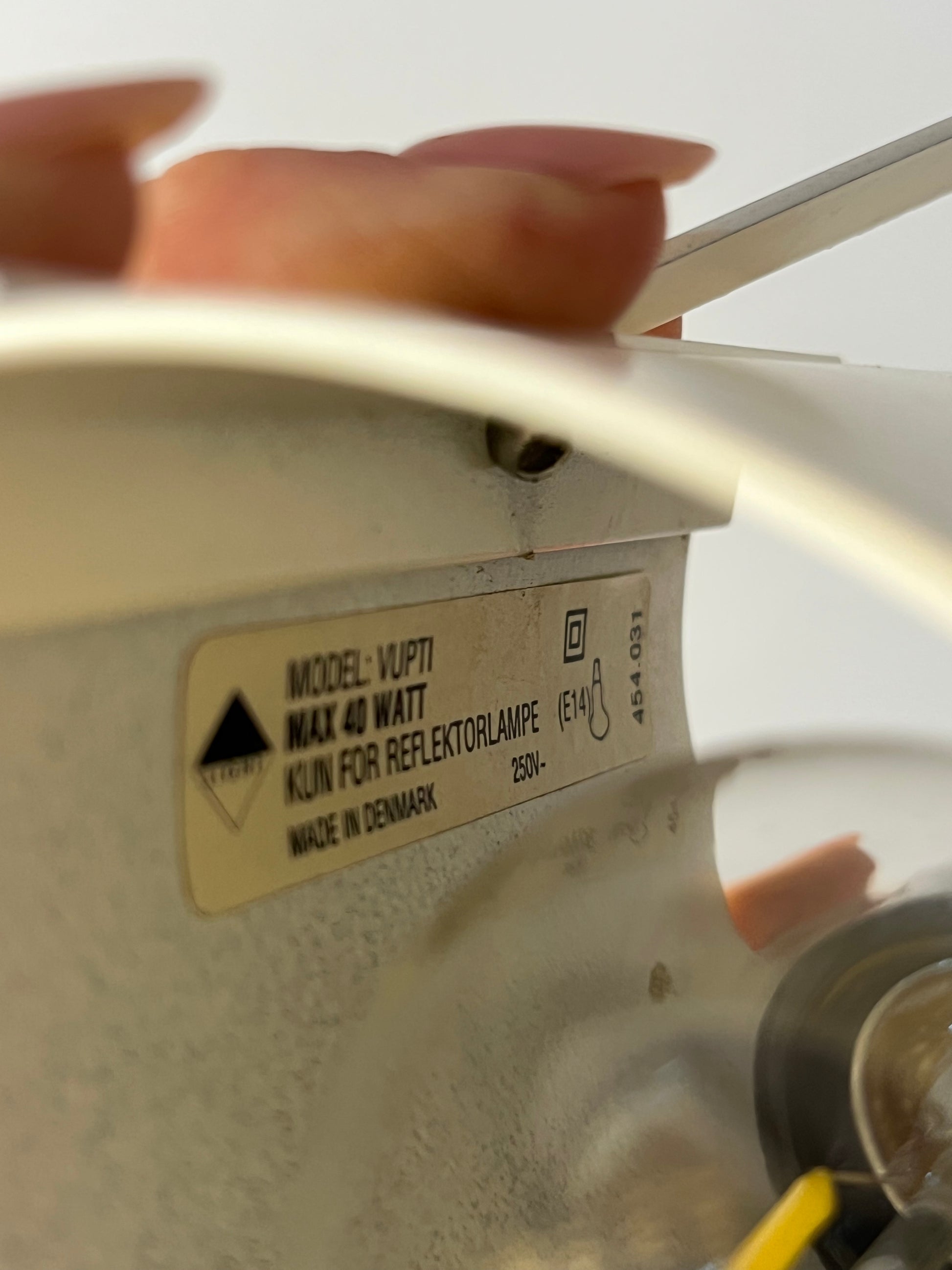 Set: 2x Wandlampe Modell Vupti weiß von Design Light