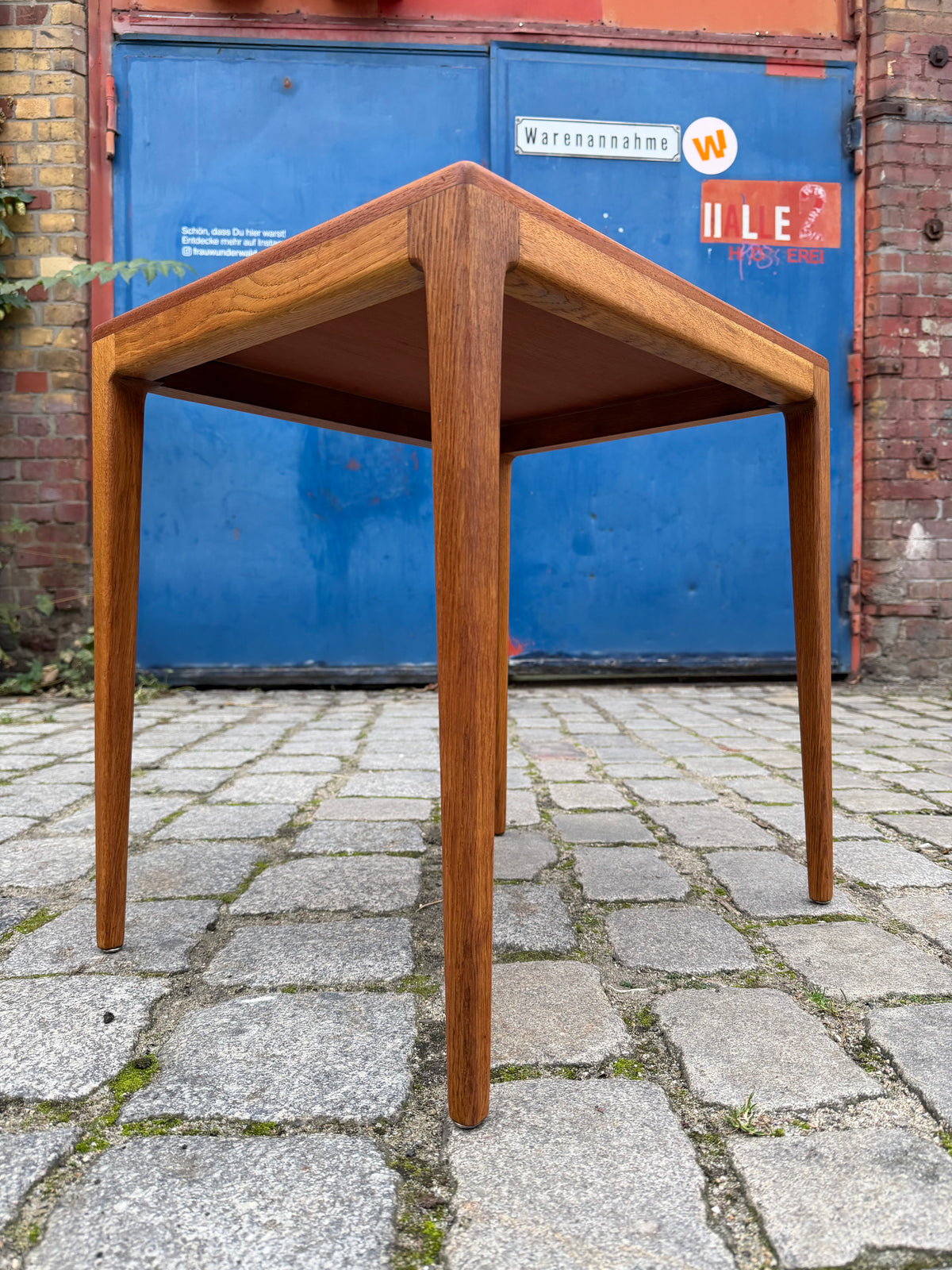 Beistelltisch Teak & Eiche von Wilkhahn