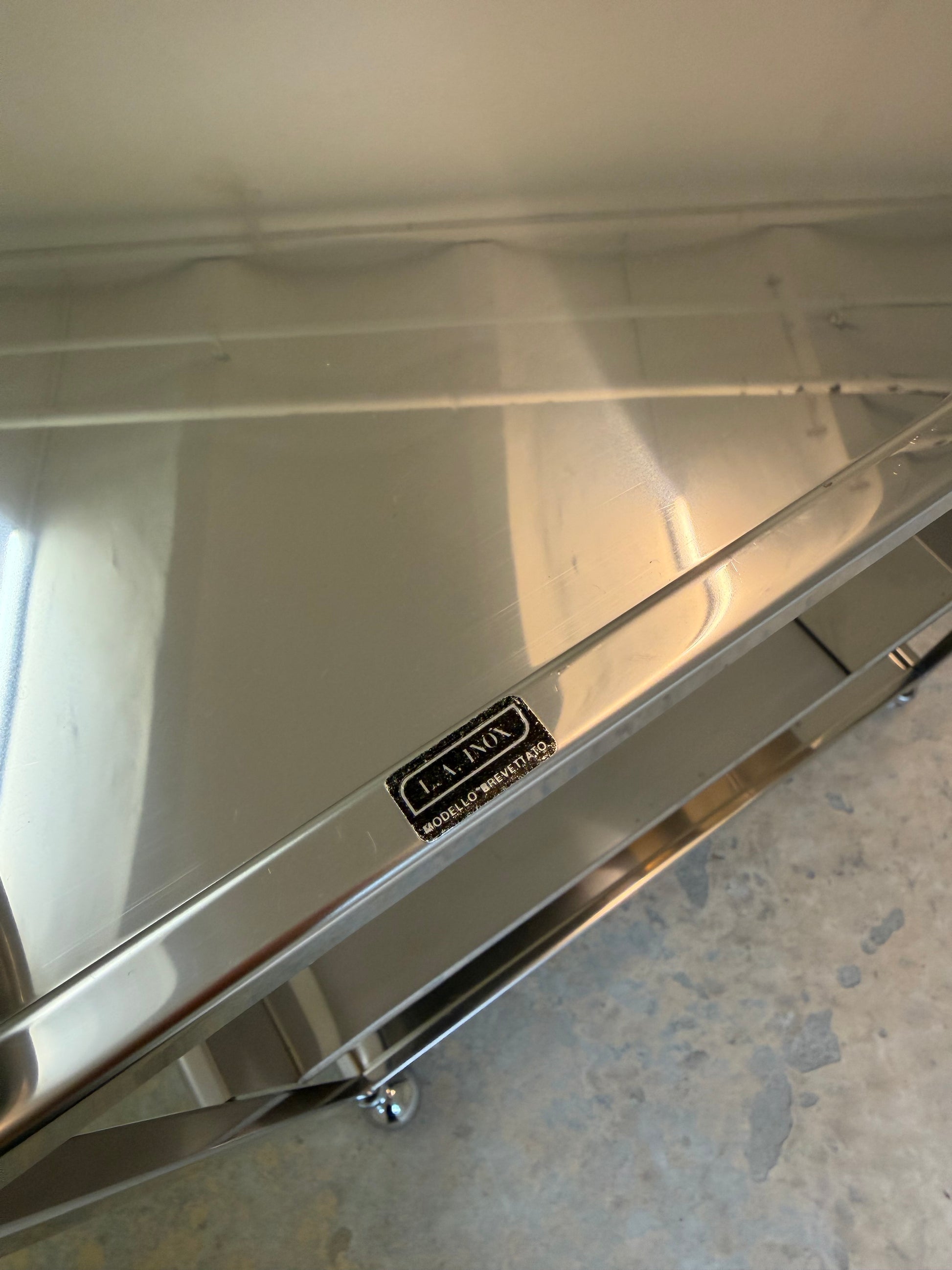 Barwagen Modello Brevettato Edelstahl aus Italien