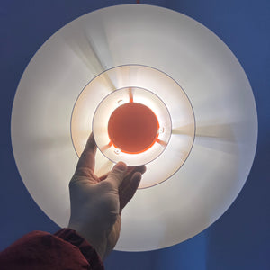 Lamellenlampe PH4 von Poul Henningsen für Louis Poulsen