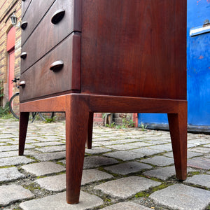 Kommode Teak mit Schloss aus Dänemark