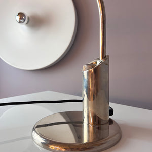 Schreibtischlampe BEA DS silber vernickelt von Florian Schulz Design