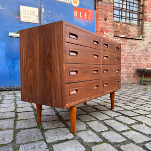 Doppelkommode Nussbaum von Carlo Jensen für Poul Hundevad
