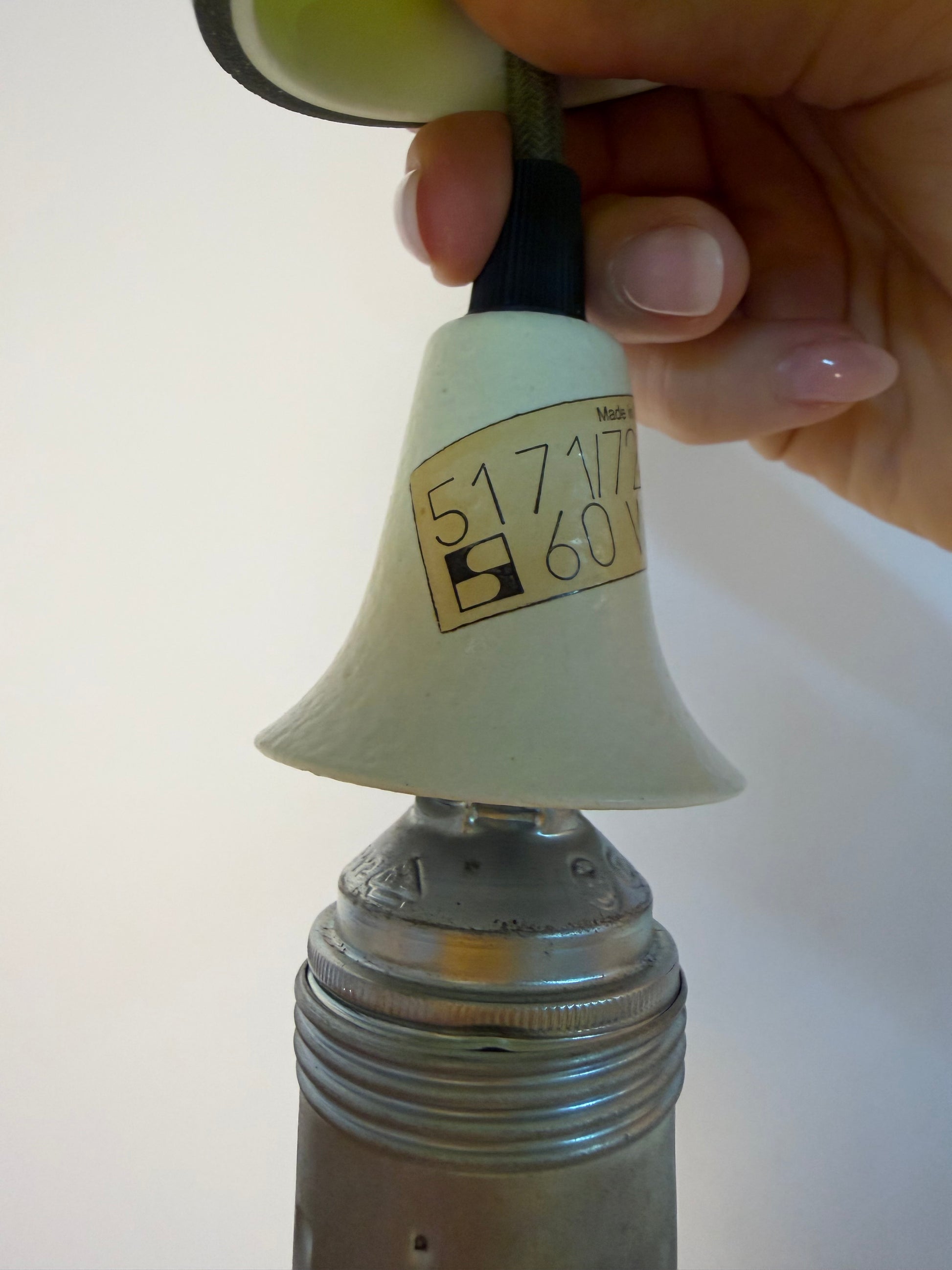 Hängelampe grün Glas von Hans-Agne Jakobsson für Staff