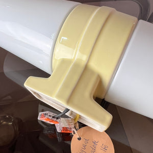 Wandlampe Modell 6065 gelb von Sigvard Bernadotte für Ifö
