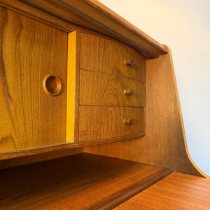 Sekretär Teak aus Dänemark