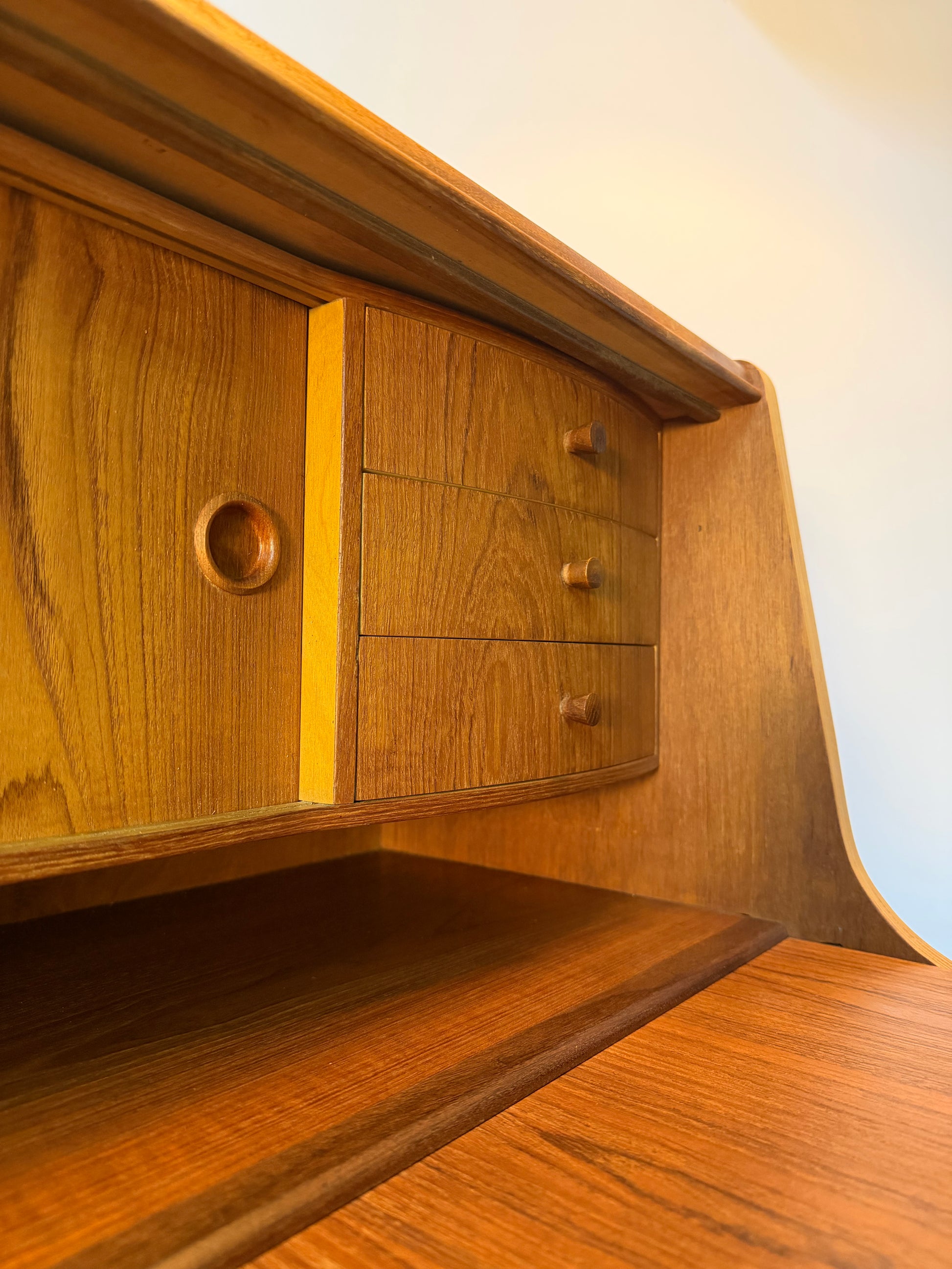 Sekretär Teak aus Dänemark