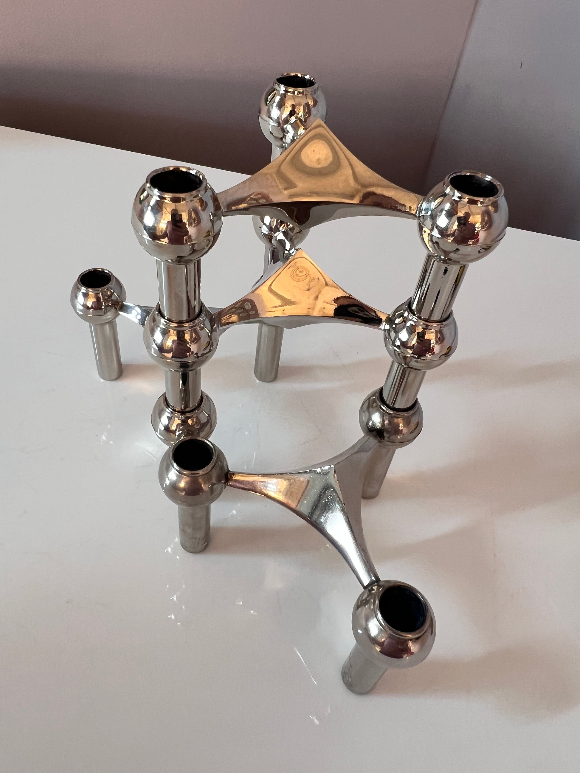 Set: 4x Modularer Kerzenständer von Stoff & Nagel für BMF