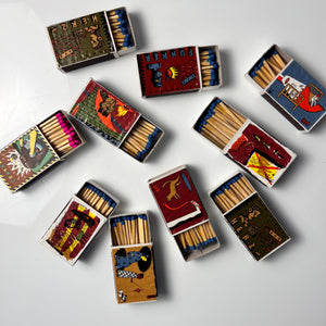 Set: Vintage Streichhölzer Art Collection