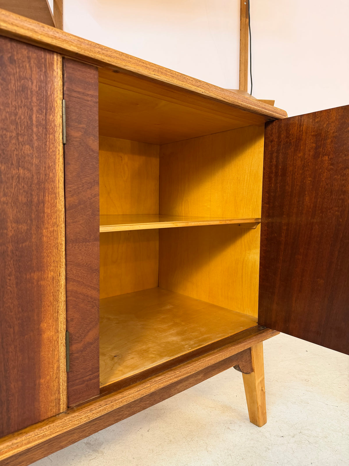 Sideboard Teak & Ulme aus Dänemark