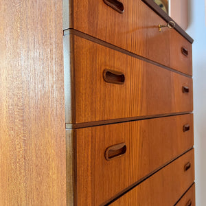 Schubladenkommode Teak aus Dänemark