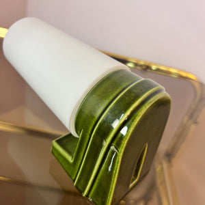 Wandlampe grün Sigvard Bernadotte für Ifö