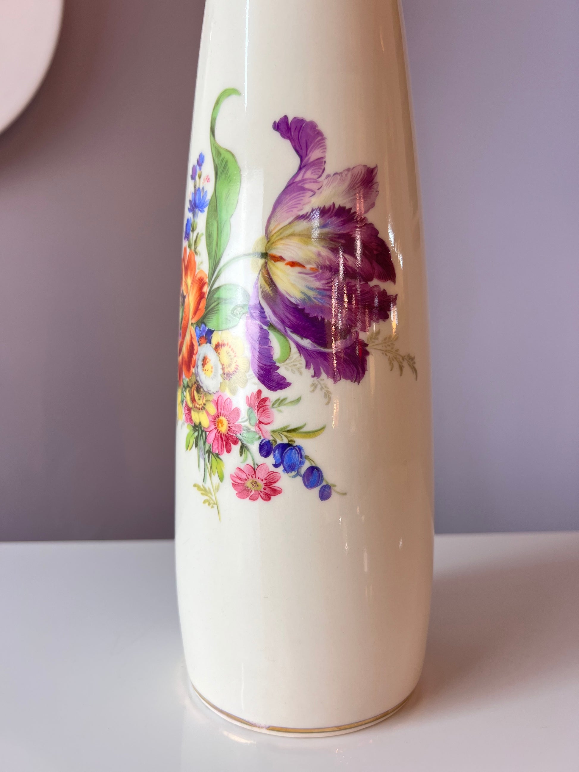 Vase floral von Royal Bavaria Porzellan