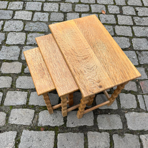 Satztische Eiche von Carl Eriksen für Cemo Möbel Odense