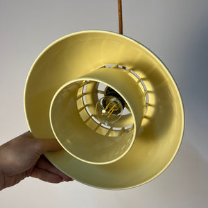 Hängelampen Minisol creme von K. Kewo für Nordisk Solar