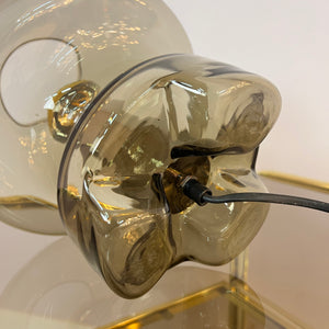 Tischlampe Rauchglas von Raak