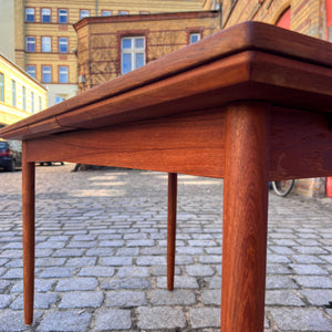 Ausziehbarer Esstisch Teak aus Dänemark