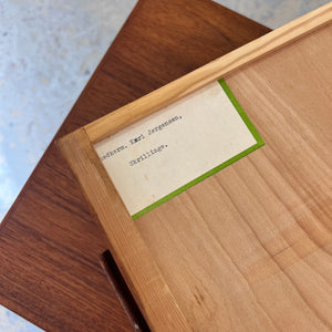 Kommode Teak mit Schloss aus Dänemark