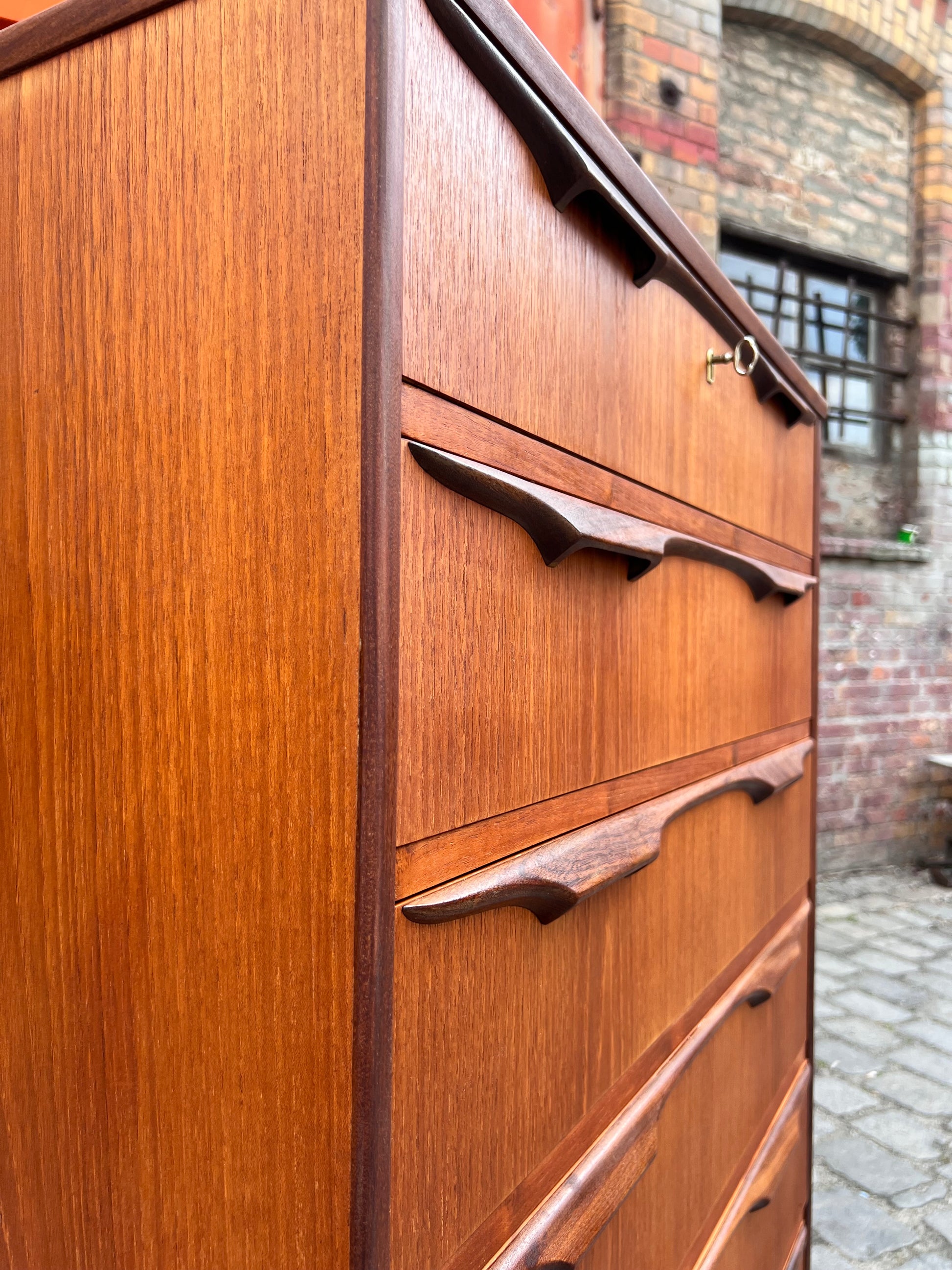Kommode Tallboy von Klaus Okholm für Trekanten 60er