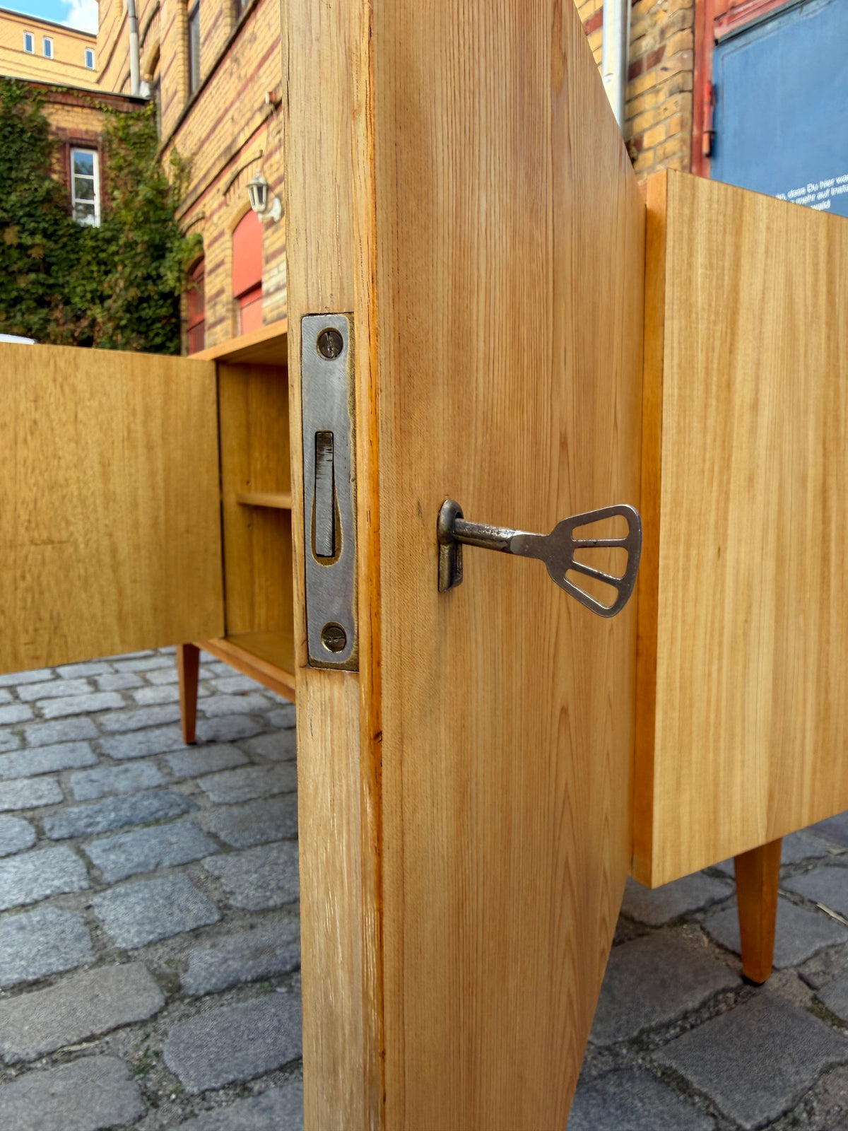 Sideboard Typ 602/K Esche von Franz Ehrlich für Hellerau
