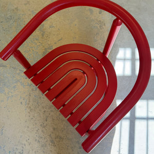 Armlehnstuhl rot von Allmilmö