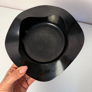 Aschenbecher schwarz von Walter Zeischegg für Helit